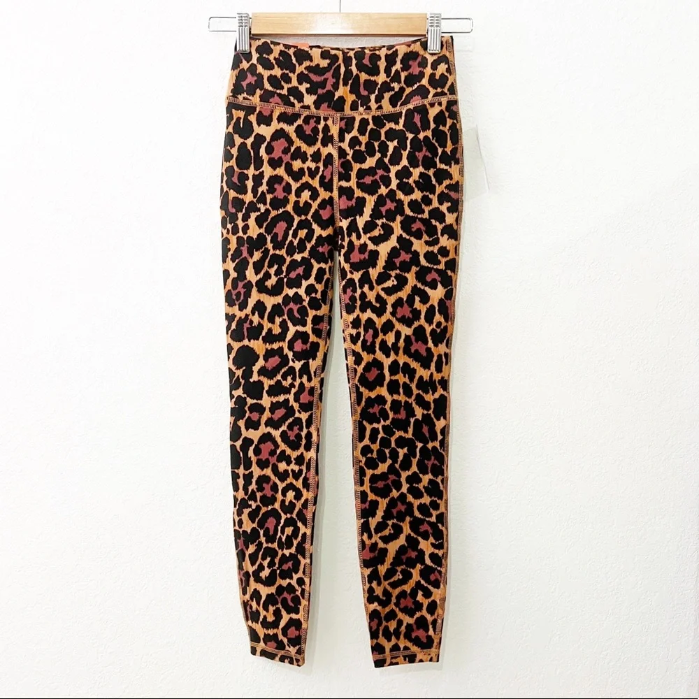 J.Crew Leopard High Rise 7/8 Legging XS